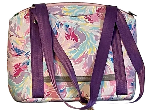 Lola Handbag-Pastel Vinyl