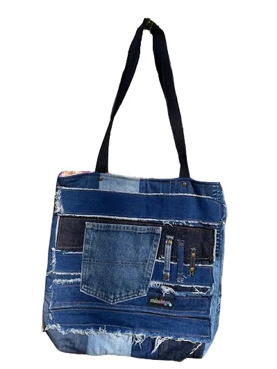 Large Tote Bag - Super Large Scrappy 5 Pocket