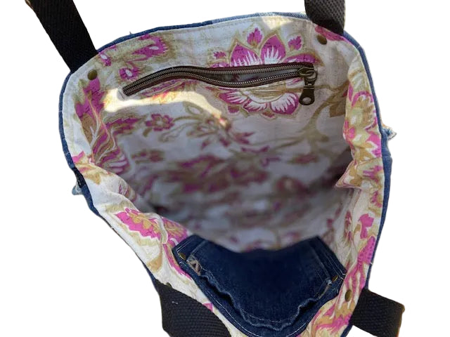 Large Tote Bag - Super Large Scrappy 5 Pocket