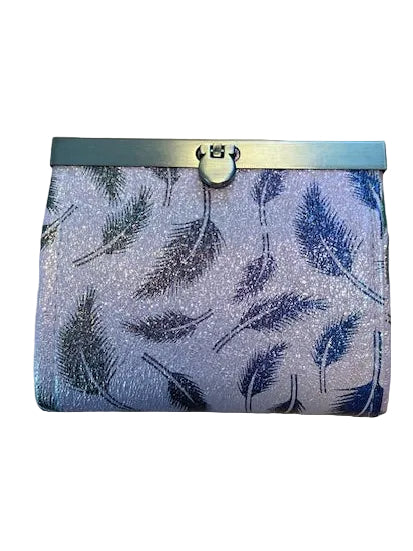 Pink Glitter Vinyl Wallet