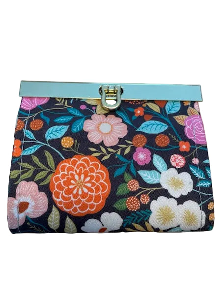 Cotton Floral Minimalist Wallet