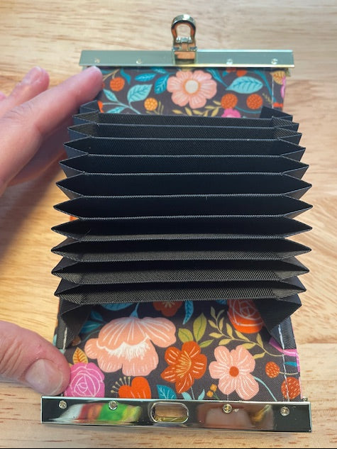 Cotton Floral Minimalist Wallet