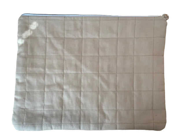 Quilted Laptop Sleeve - Earthtones