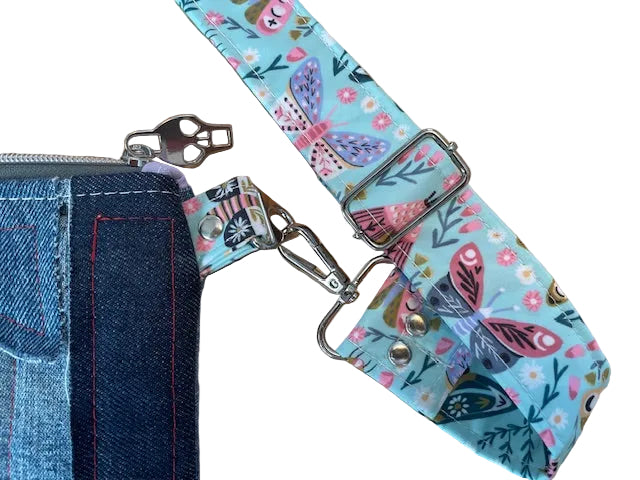 Frayed Denim Portfolio Carrier