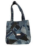 Large Tote Bag - Large Scrappy Denim